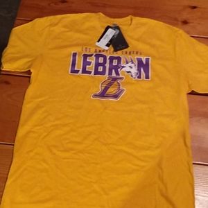 Fanatics NBA Lebron James LA Lakers Goat Large Tee